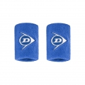 Dunlop Schweissband Handgelenk Logo Short royalblau - 2 Stück